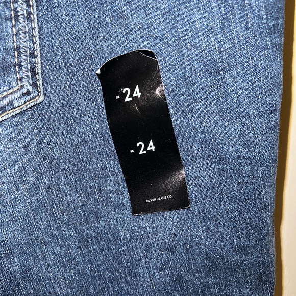 Silver Brand New Boyfriend Mid Rise Shorts - Picture 5 of 13